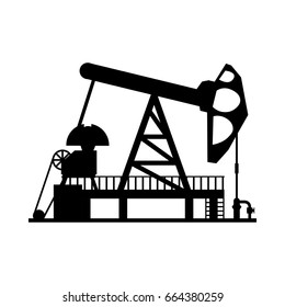 Oil pump silhouette