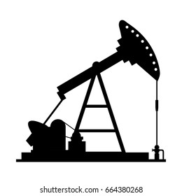 Oil pump silhouette