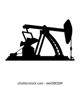 Oil pump silhouette