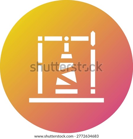 Oil Pump Vector Icon Design Illustration