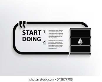 Oil Quotation Mark Speech Bubble,design