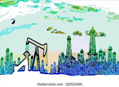 Oil refinery