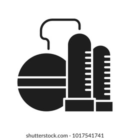 Oil Refinery Vector Icon