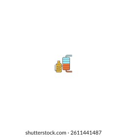 oil refining industry color icon vector. oil refining industry sign. isolated symbol illustration