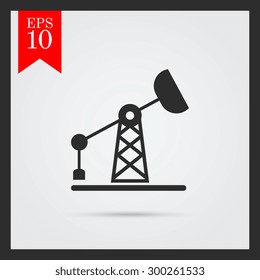 Oil rig icon