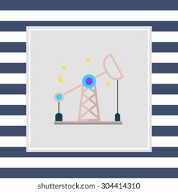 Oil rig icon