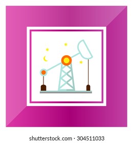 Oil rig icon