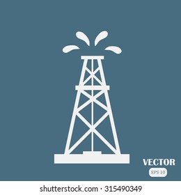 Oil rig icon