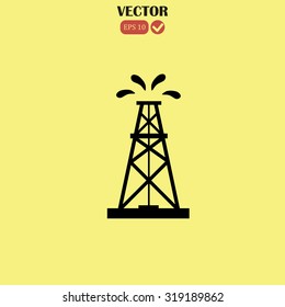 Oil rig icon