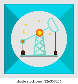 Oil rig icon