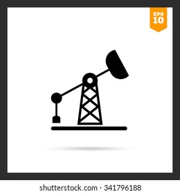 Oil rig icon