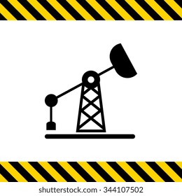 Oil rig icon