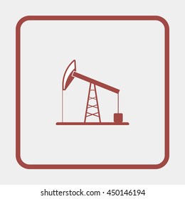 Oil rig icon.