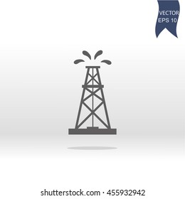 Oil rig icon