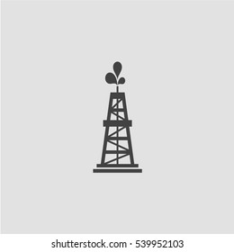 Oil rig icon