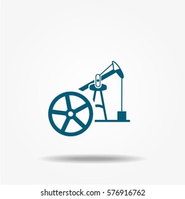 Oil rig icon
