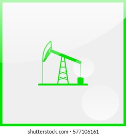 Oil rig icon.