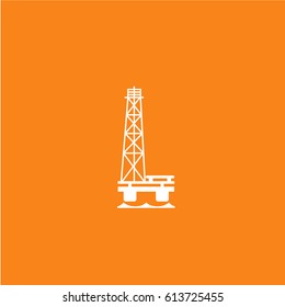 Oil rig icon