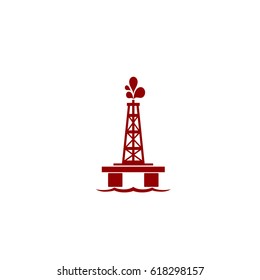 Oil rig icon