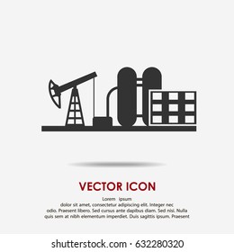 Oil rig icon