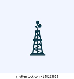 Oil rig icon