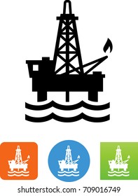 Oil Rig Icon