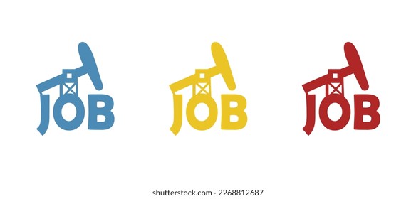 icono de plataforma de aceite, ilustración vectorial