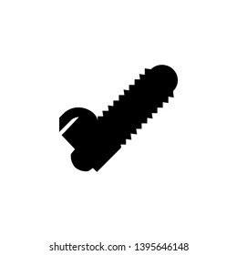 oil saw icon sign signifier vector