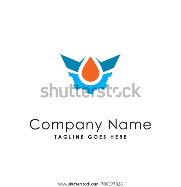oil service logo\
template