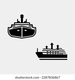 oil ship tanker vector design