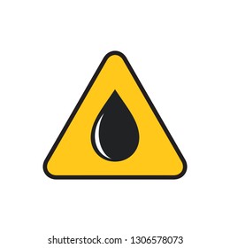 Oil Sign Icon Vector