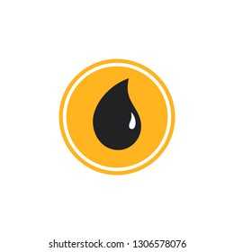 Oil Sign Icon Vector