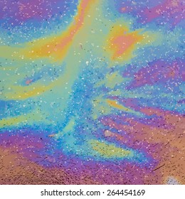 Oil Slick Vector Background