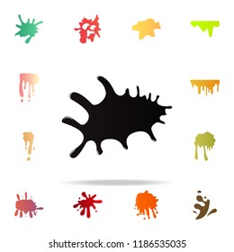 oil splash icon. splash icons universal set for web and mobile