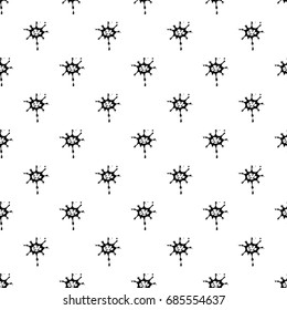 Oil spot isolated on white background. Black oil spot vector illustration