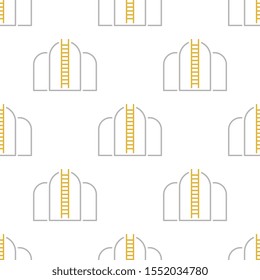 Oil storage seamless pattern design, Repeat textile design. Fabric print.