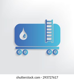 Oil symbol design,clean vector