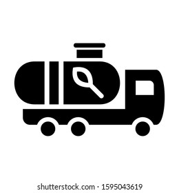 oil tank icon isolated sign symbol vector illustration - high quality black style vector icons

