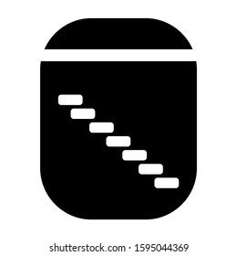 oil tank icon isolated sign symbol vector illustration - high quality black style vector icons
