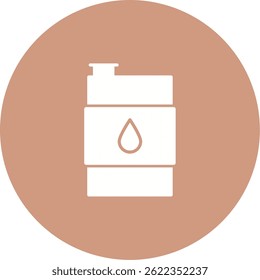 Oil Tank Icon Symbol Art Sign