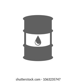 Oil tank icon in trendy flat style isolated on white background. Symbol for your web site design, logo, app, UI. Vector illustration, EPS