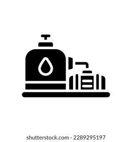 oil tank icon for your website, mobile, presentation, and logo design.