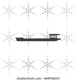 Oil tanker icon.