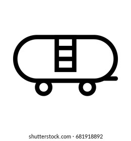 Oil Tanker Icon