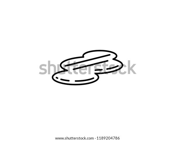 Oil Vector Black Line Art Symbols Stock Vector (Royalty Free ...