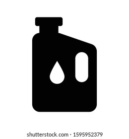 oil vector glyph flat icon 