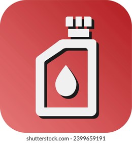 Oil Vector Glyph Gradient Background Icon For Personal And Commercial Use.
