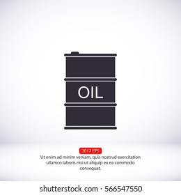 oil vector ICON