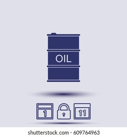 oil vector ICON