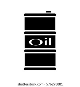 oil vector ICON. Barrel oil Icon. 